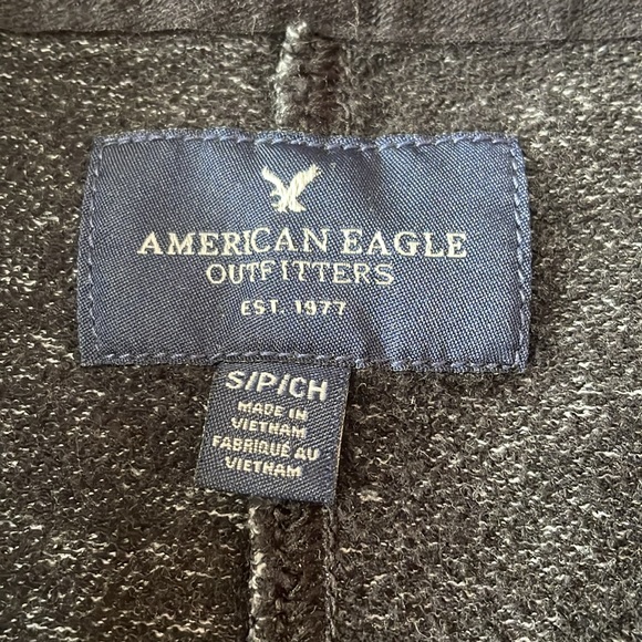 + AMERICAN EAGLE + Sweatshirt Jacket - Picture 5 of 6